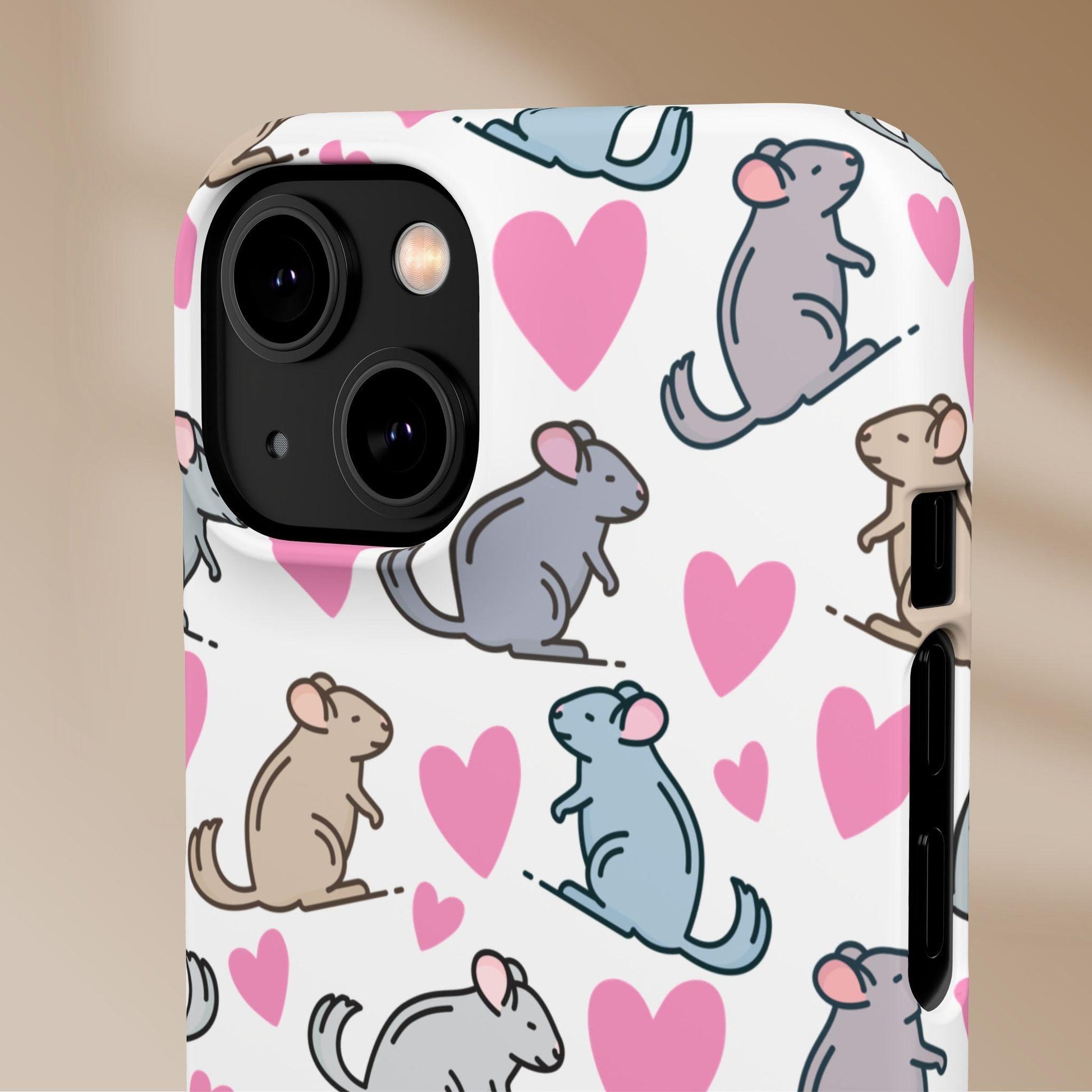 Chinchilla Love Snap Phone Case