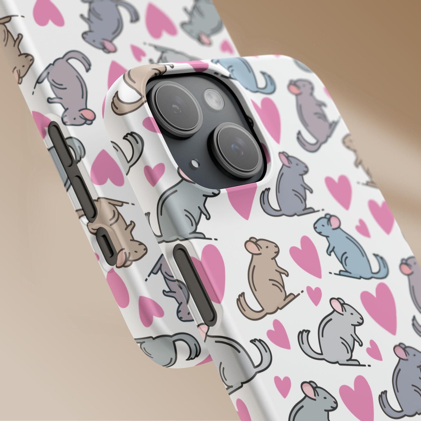 Chinchilla Love Snap Phone Case