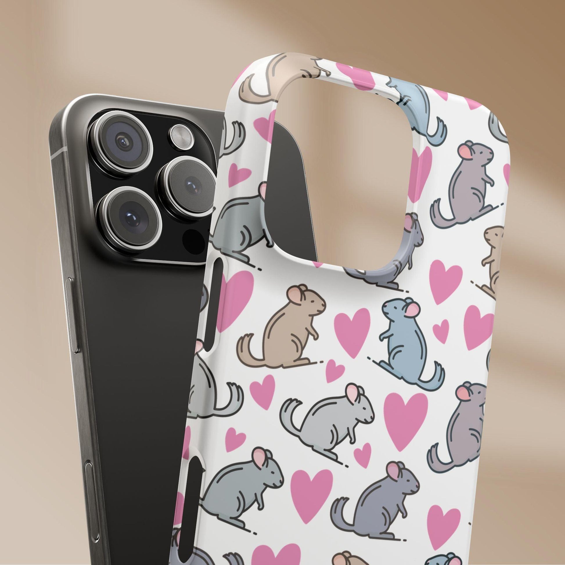Chinchilla Love Snap Phone Case