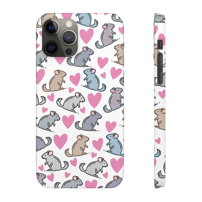 Chinchilla Love Snap Phone Case