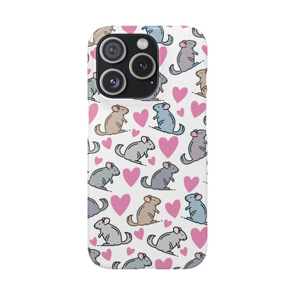 Chinchilla Love Snap Phone Case