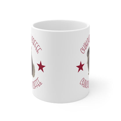 Chinchilla Coffee 'star' Mug - 11oz, 15oz - Chinchilla Mug, Chinchilla Gift