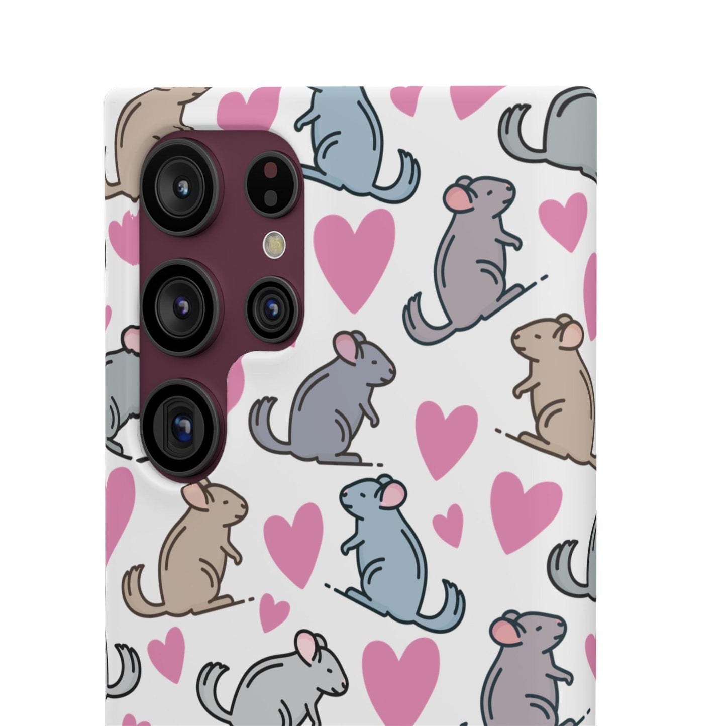 Chinchilla Love Snap Phone Case