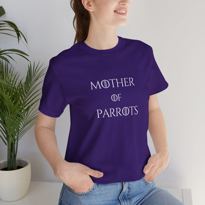 Mother of Parrots Premium TShirt - Perfect Gift for Cat Lovers