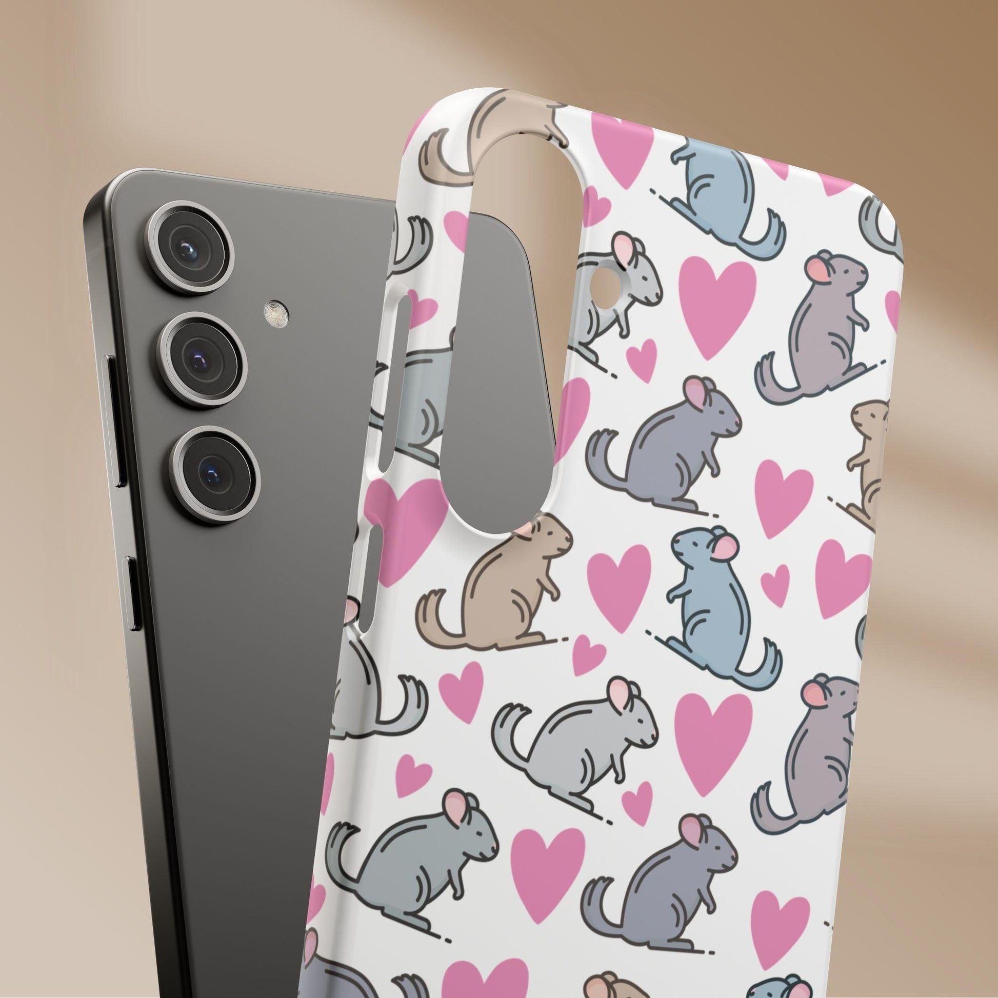 Chinchilla Love Snap Phone Case