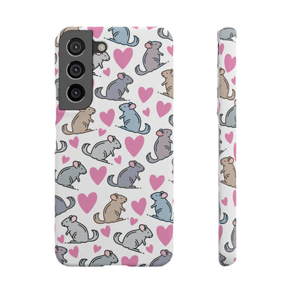 Chinchilla Love Snap Phone Case