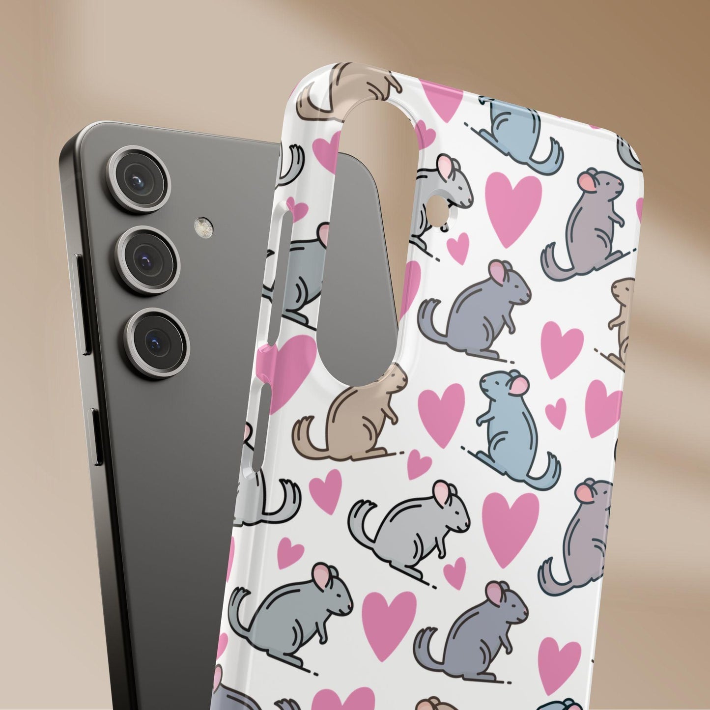 Chinchilla Love Snap Phone Case