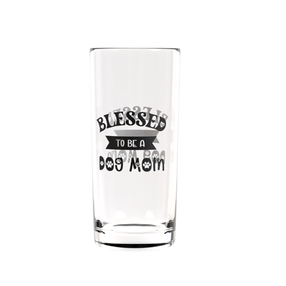 Blessed Dog Mom Highball Glass