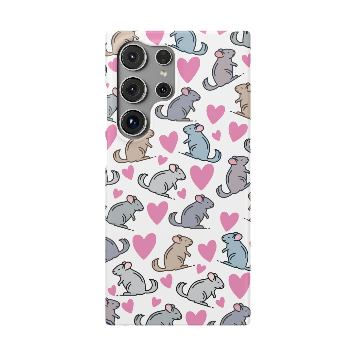 Chinchilla Love Snap Phone Case