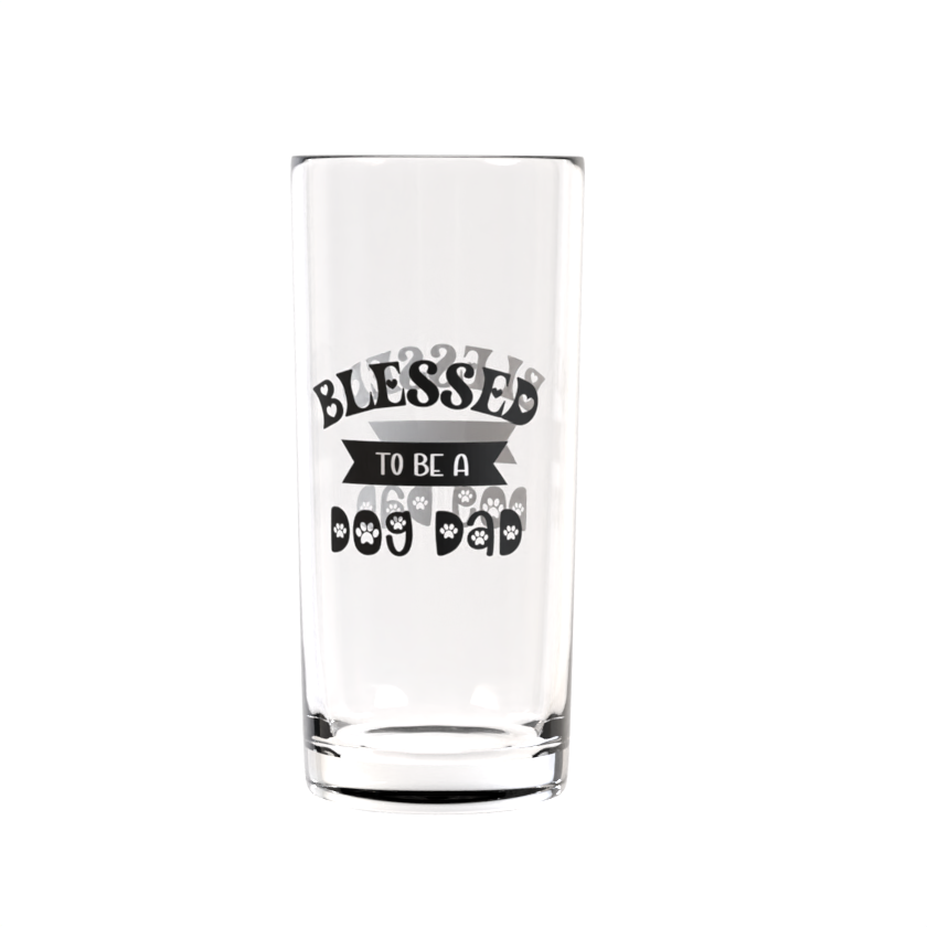 Blessed Dog Mom Highball Glass