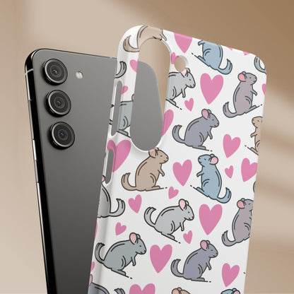 Chinchilla Love Snap Phone Case