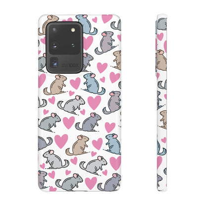 Chinchilla Love Snap Phone Case