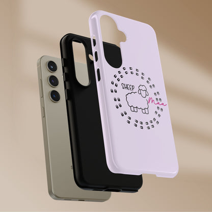 Sheep Maaa Tough Phone Case – Farm Life Protective Case for Female Farmers & Sheep Lovers