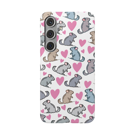 Chinchilla Love Snap Phone Case