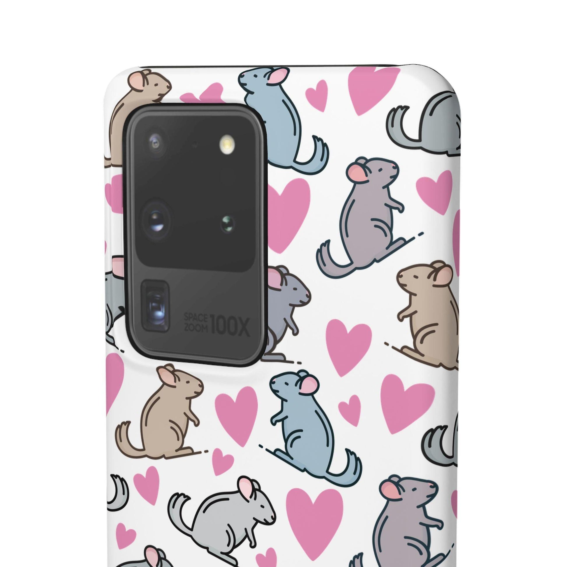 Chinchilla Love Snap Phone Case