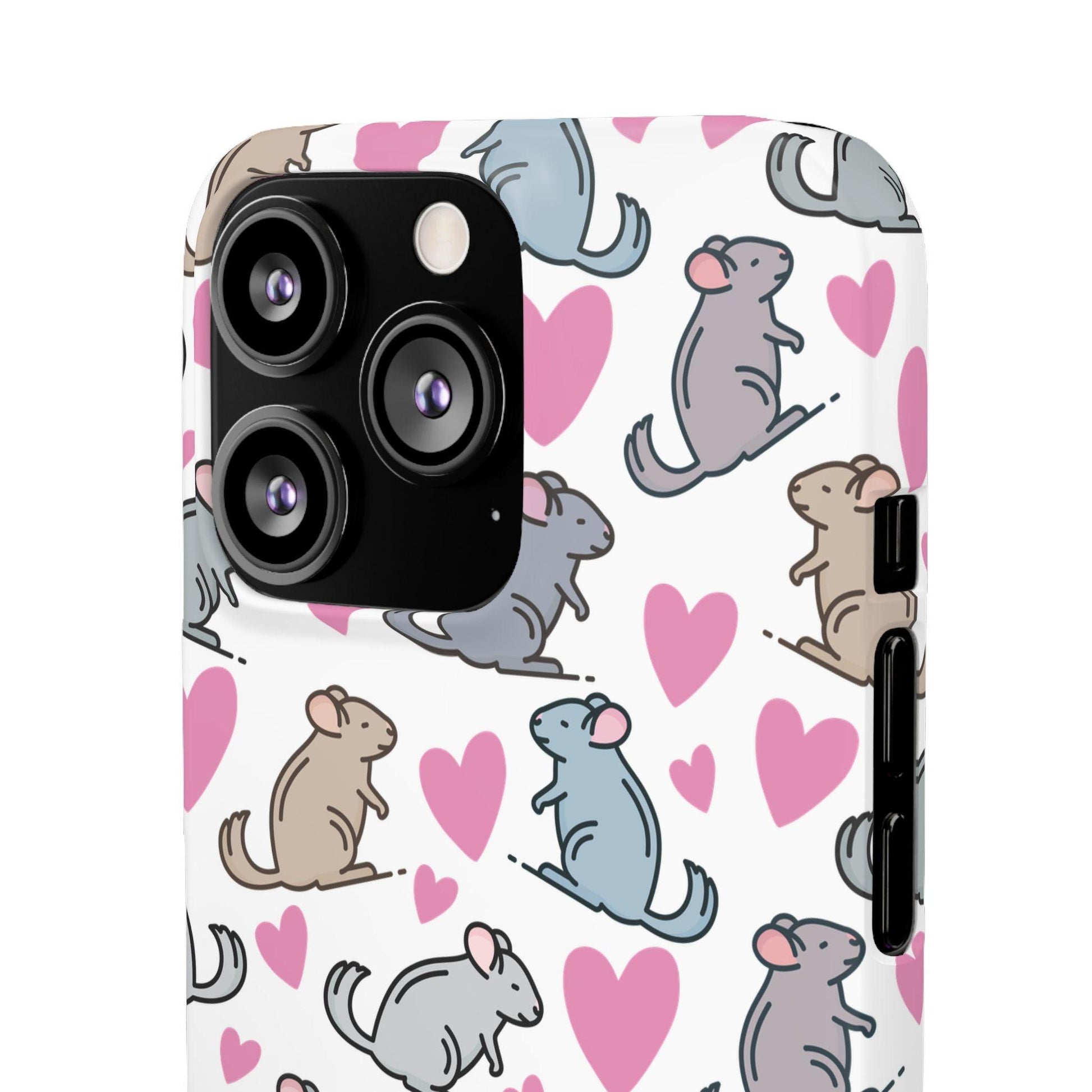 Chinchilla Love Snap Phone Case