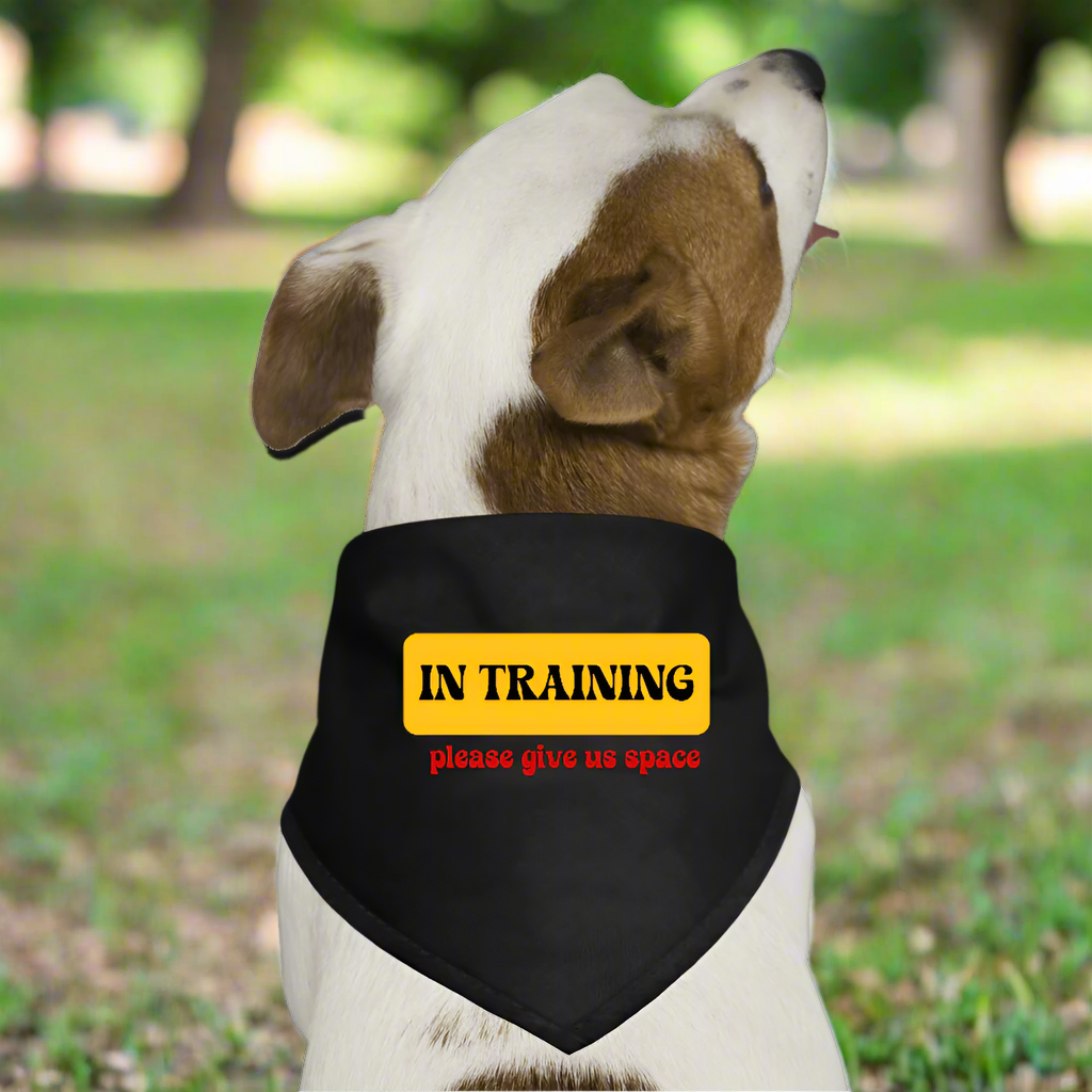 Dog Bandana - black