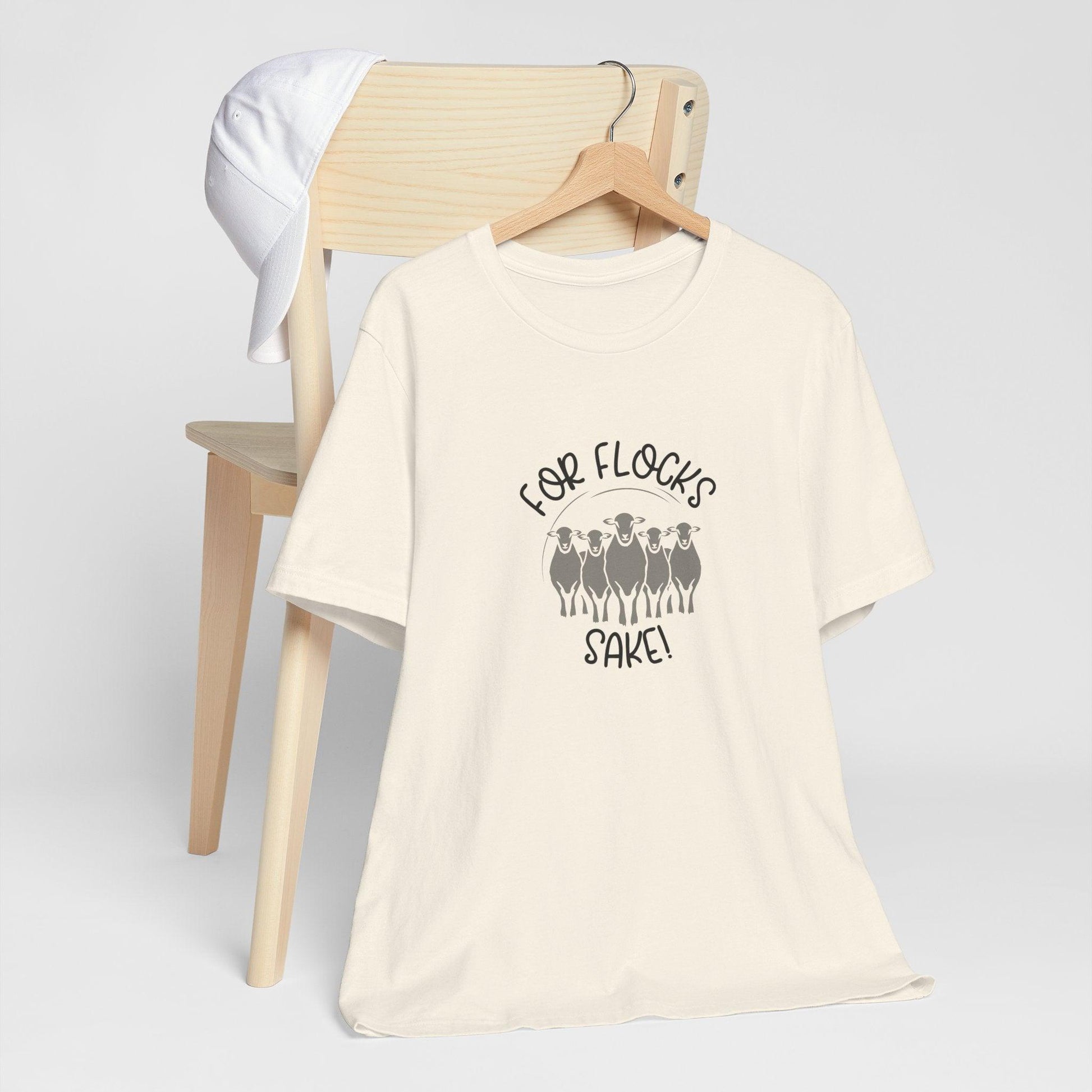 For Flocks Sake Tee - Funny Animal T-Shirt, Unisex