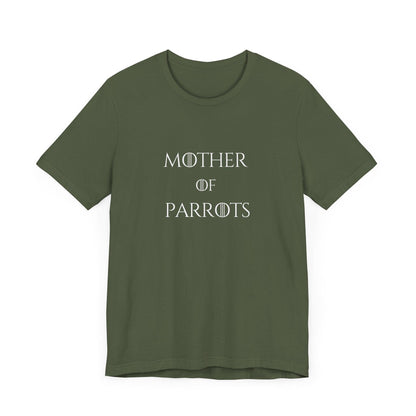 Mother of Parrots Premium TShirt - Perfect Gift for Cat Lovers
