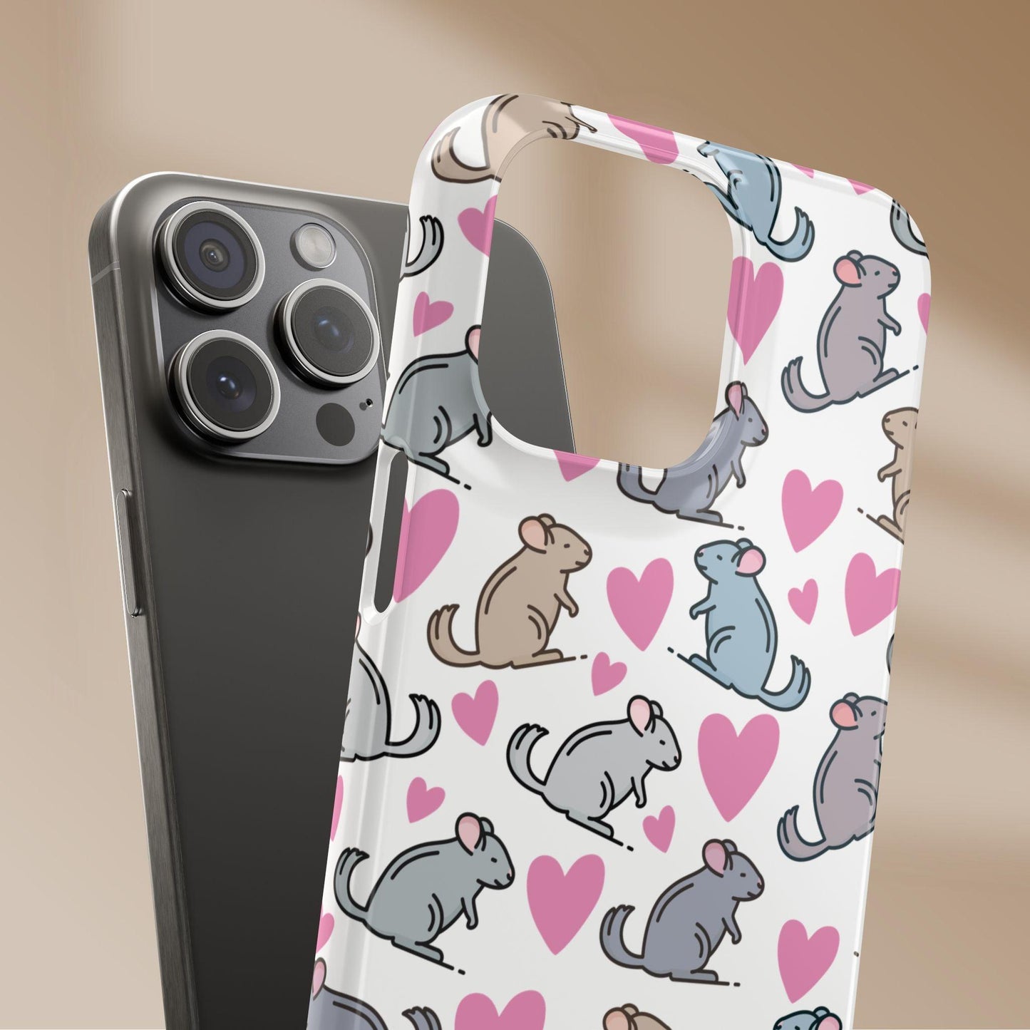 Chinchilla Love Snap Phone Case