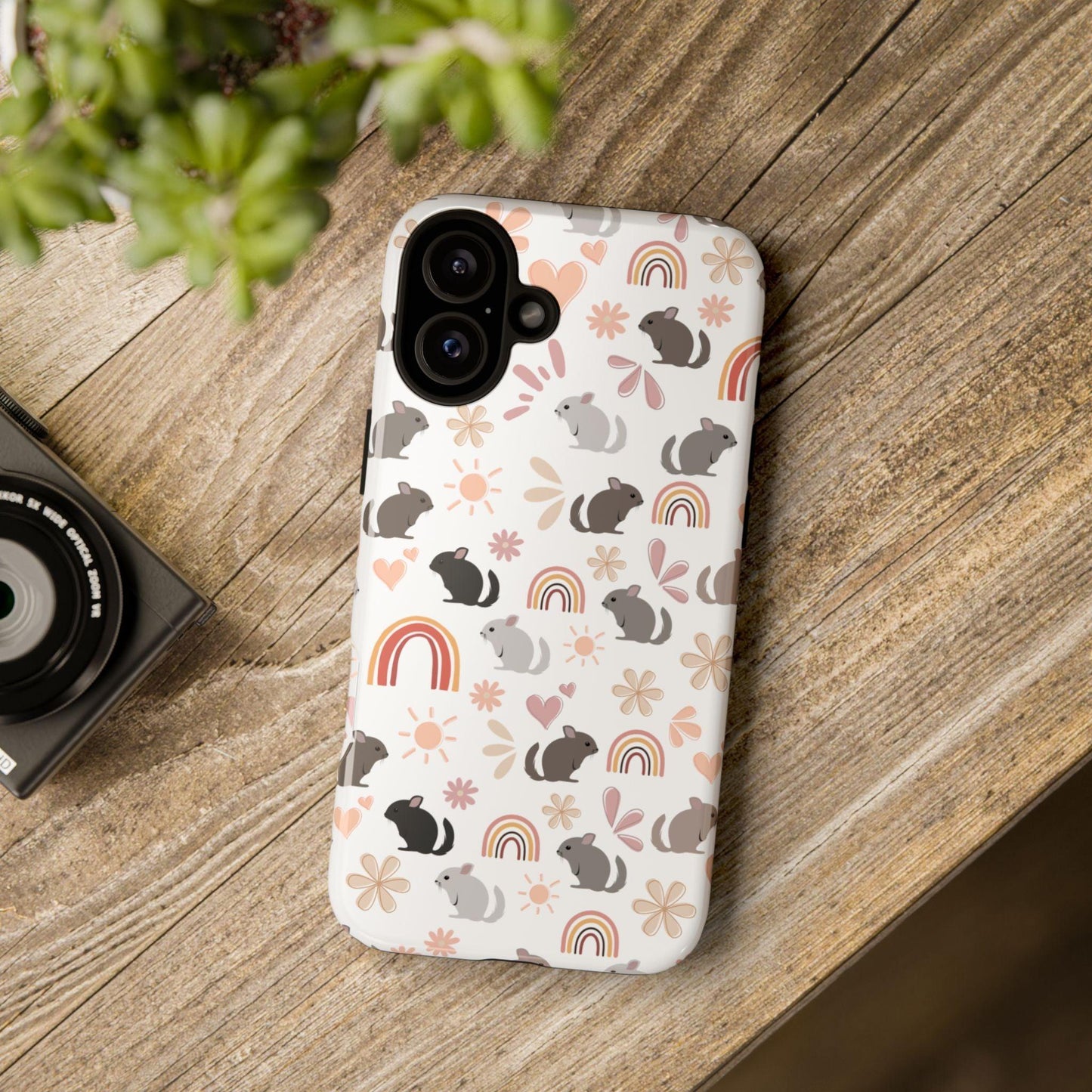 Cute Animal Pattern Phone Case - Tough Cases for Pet Lovers
