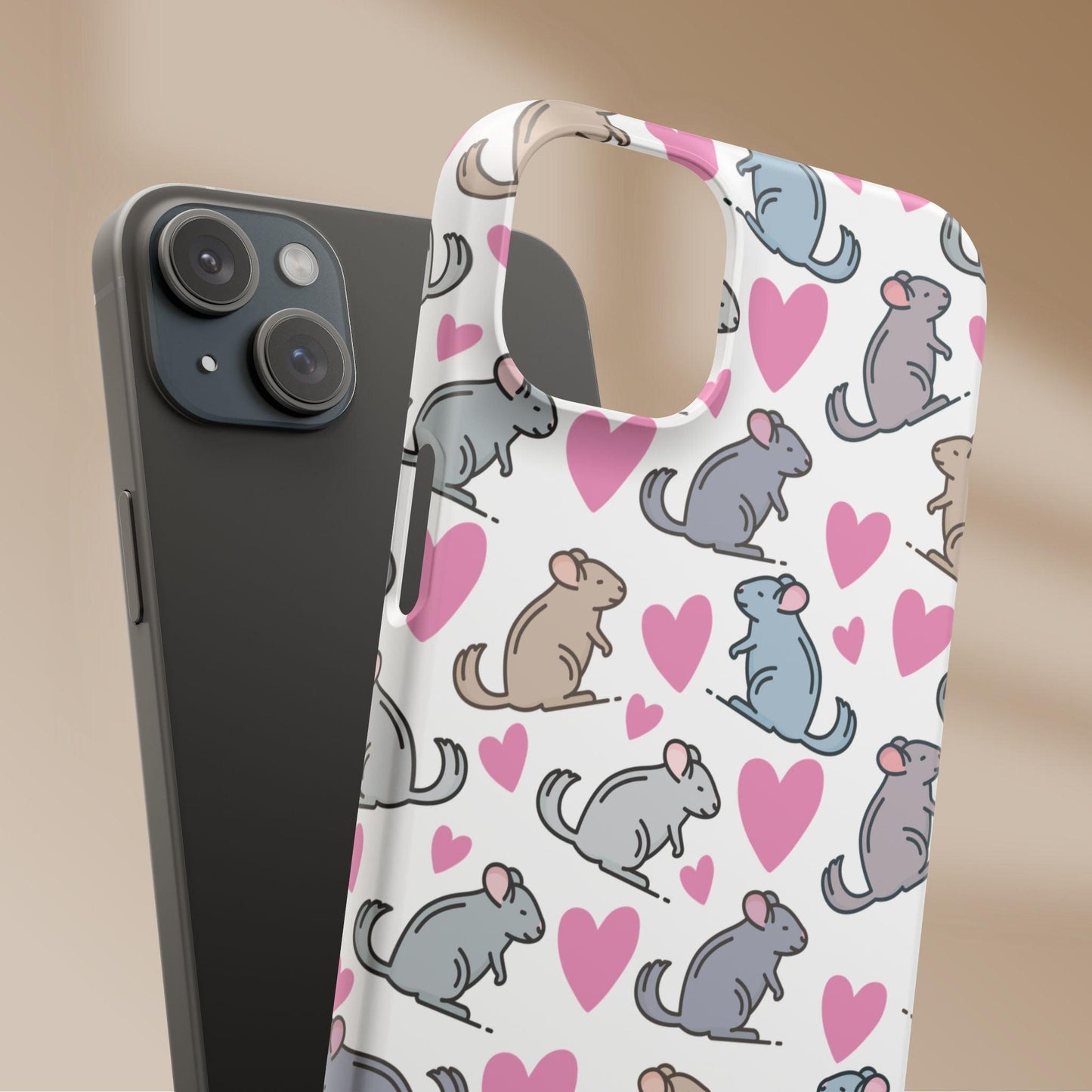 Chinchilla Love Snap Phone Case