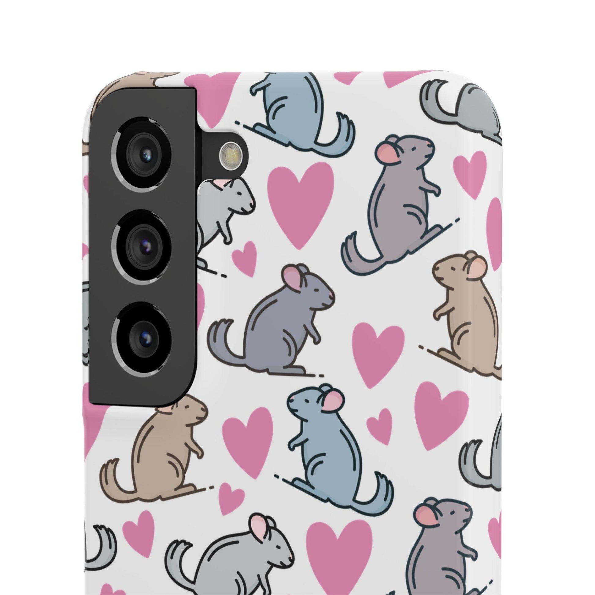 Chinchilla Love Snap Phone Case