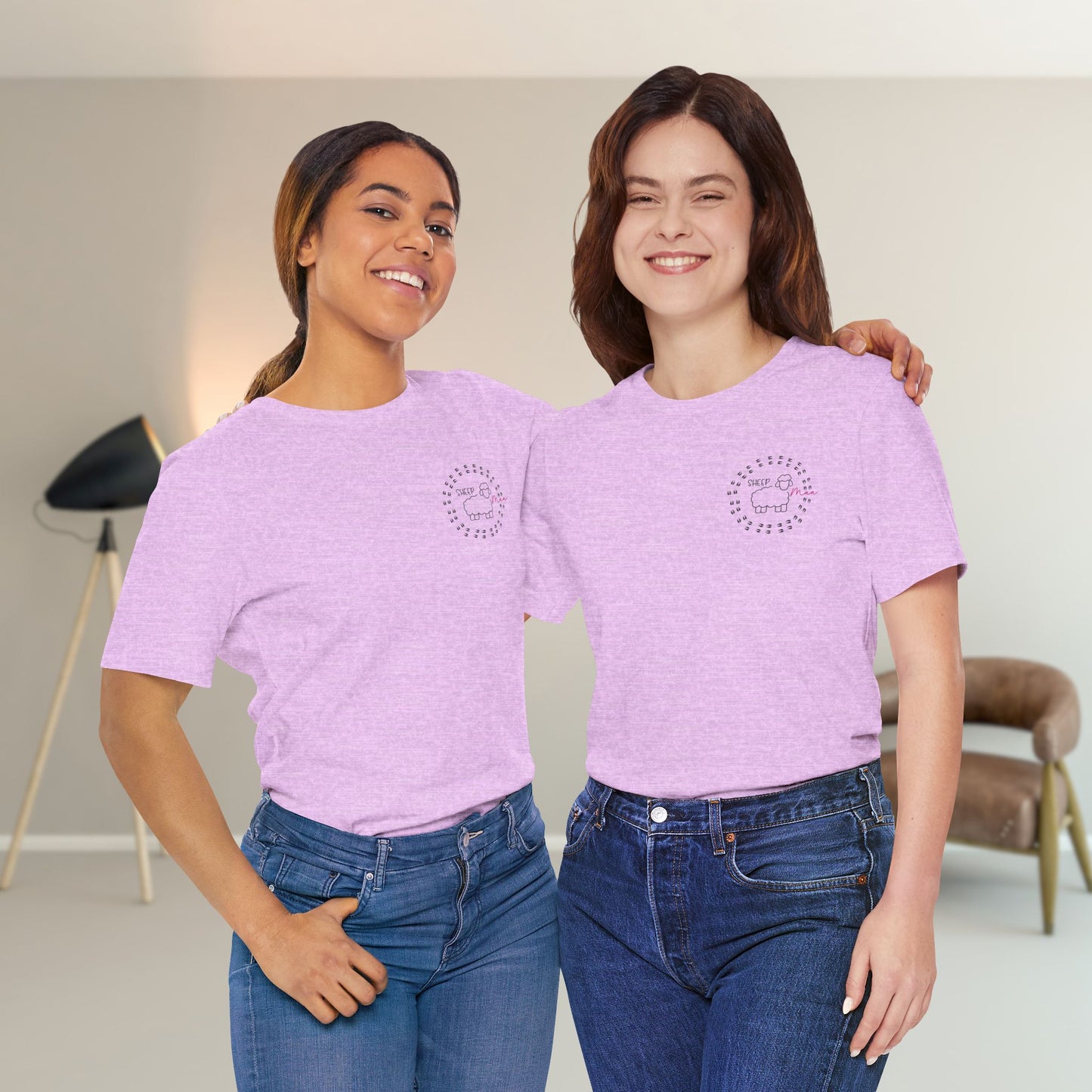 Sheep Maaa T-Shirt – Cute Farm Tee for Women, Shepherdess & Sheep Lovers