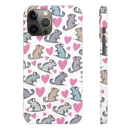 Chinchilla Love Snap Phone Case