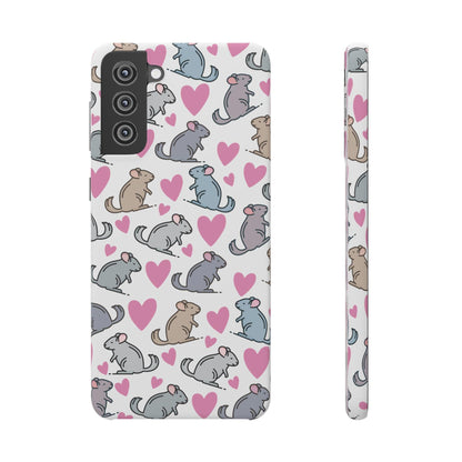 Chinchilla Love Snap Phone Case