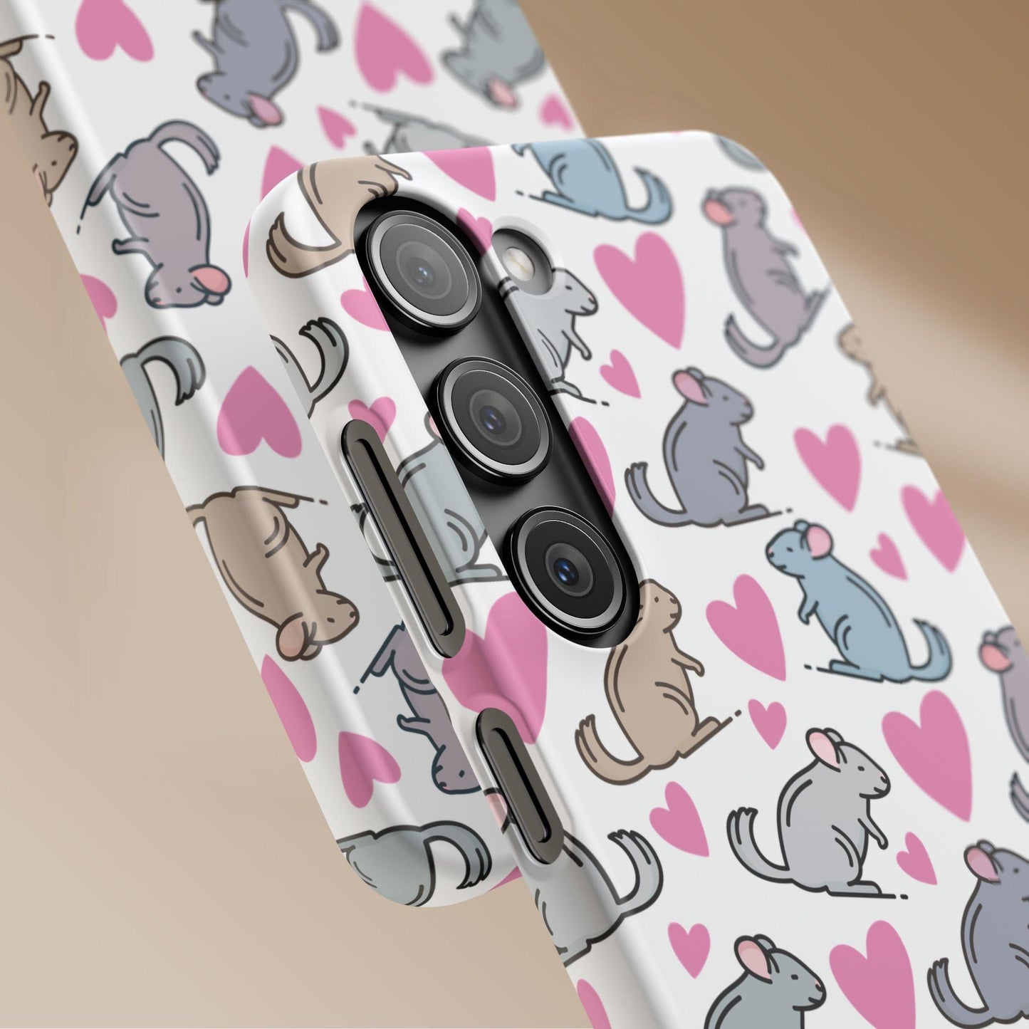 Chinchilla Love Snap Phone Case