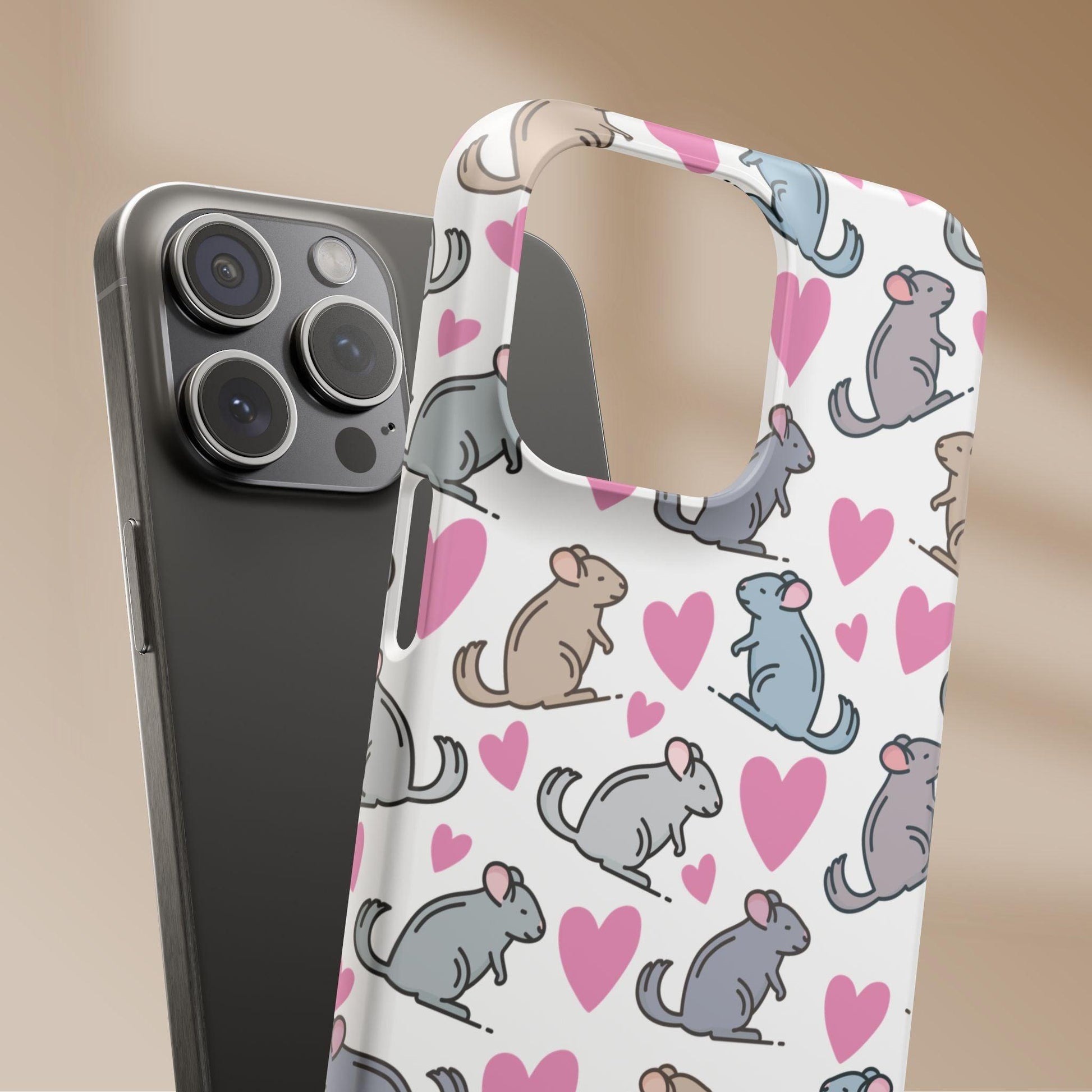 Chinchilla Love Snap Phone Case