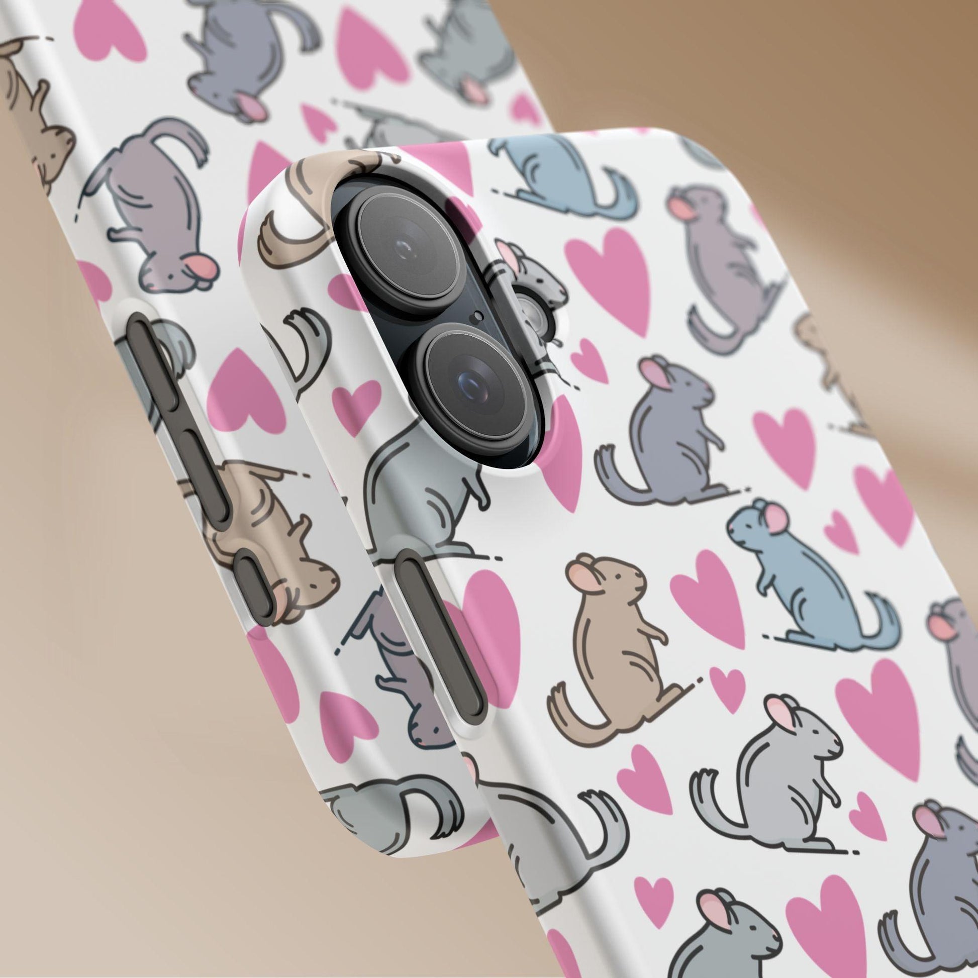 Chinchilla Love Snap Phone Case