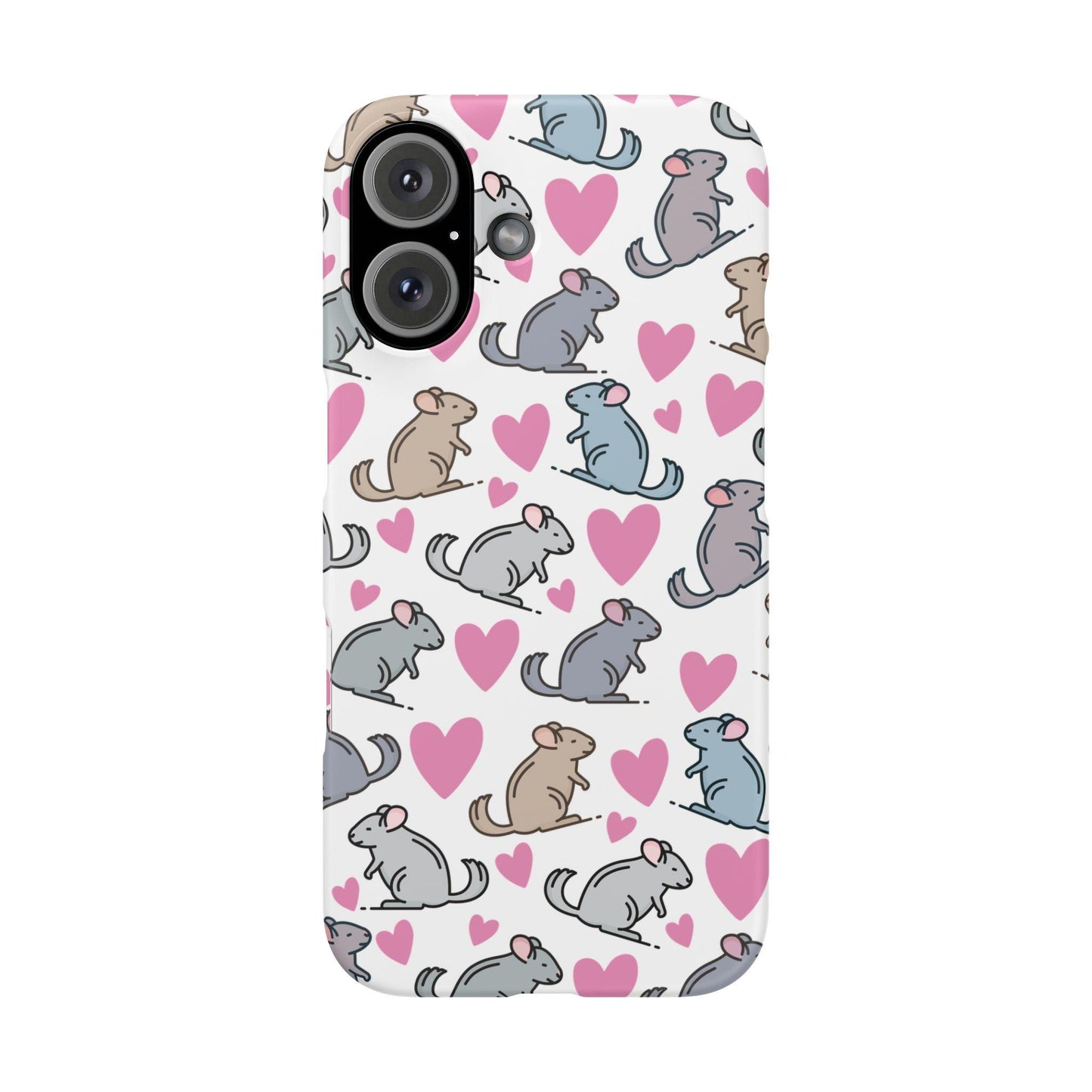 Chinchilla Love Snap Phone Case