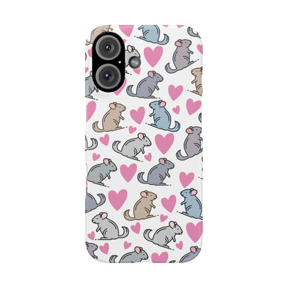 Chinchilla Love Snap Phone Case