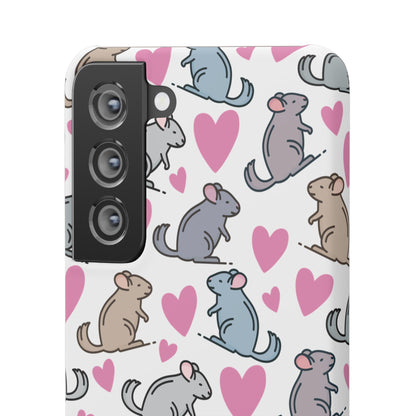 Chinchilla Love Snap Phone Case