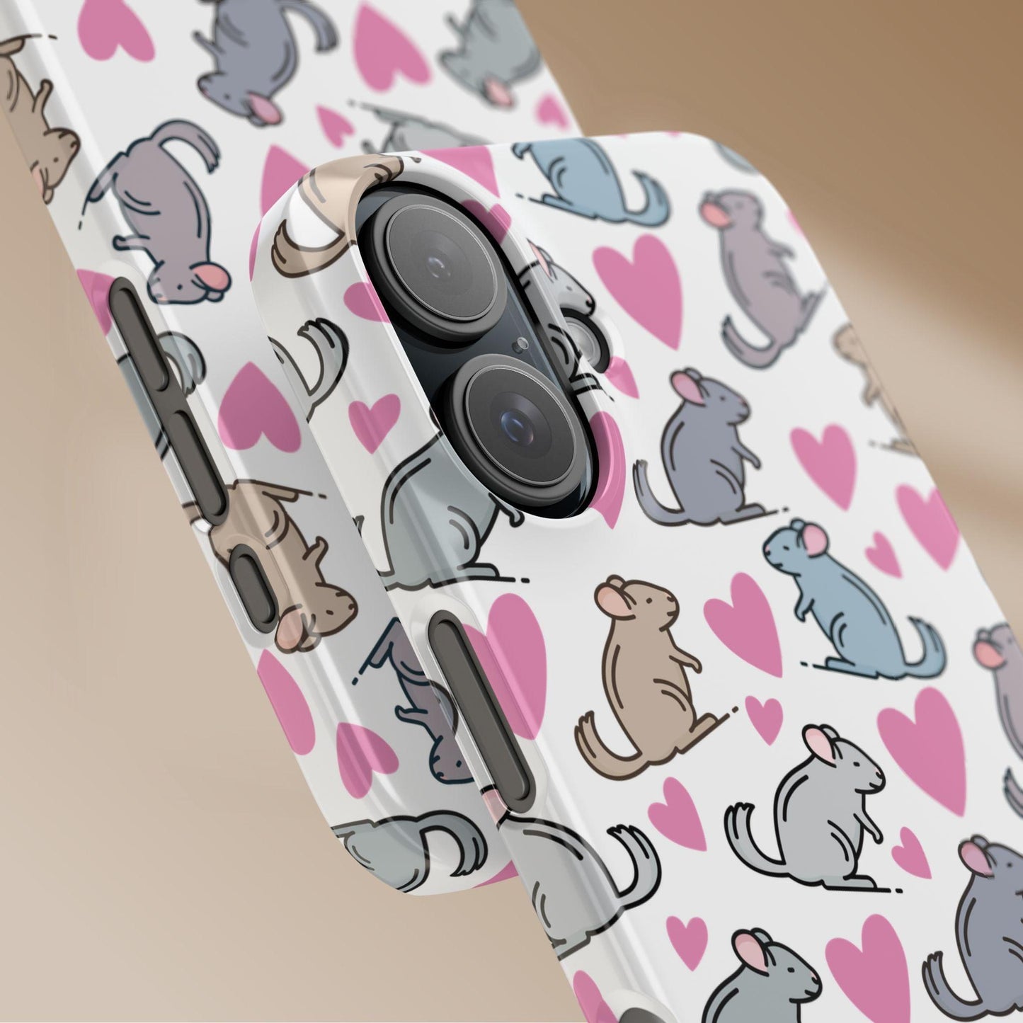 Chinchilla Love Snap Phone Case
