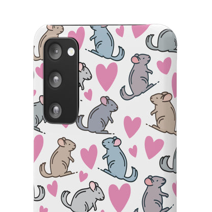Chinchilla Love Snap Phone Case