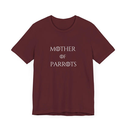 Mother of Parrots Premium TShirt - Perfect Gift for Cat Lovers