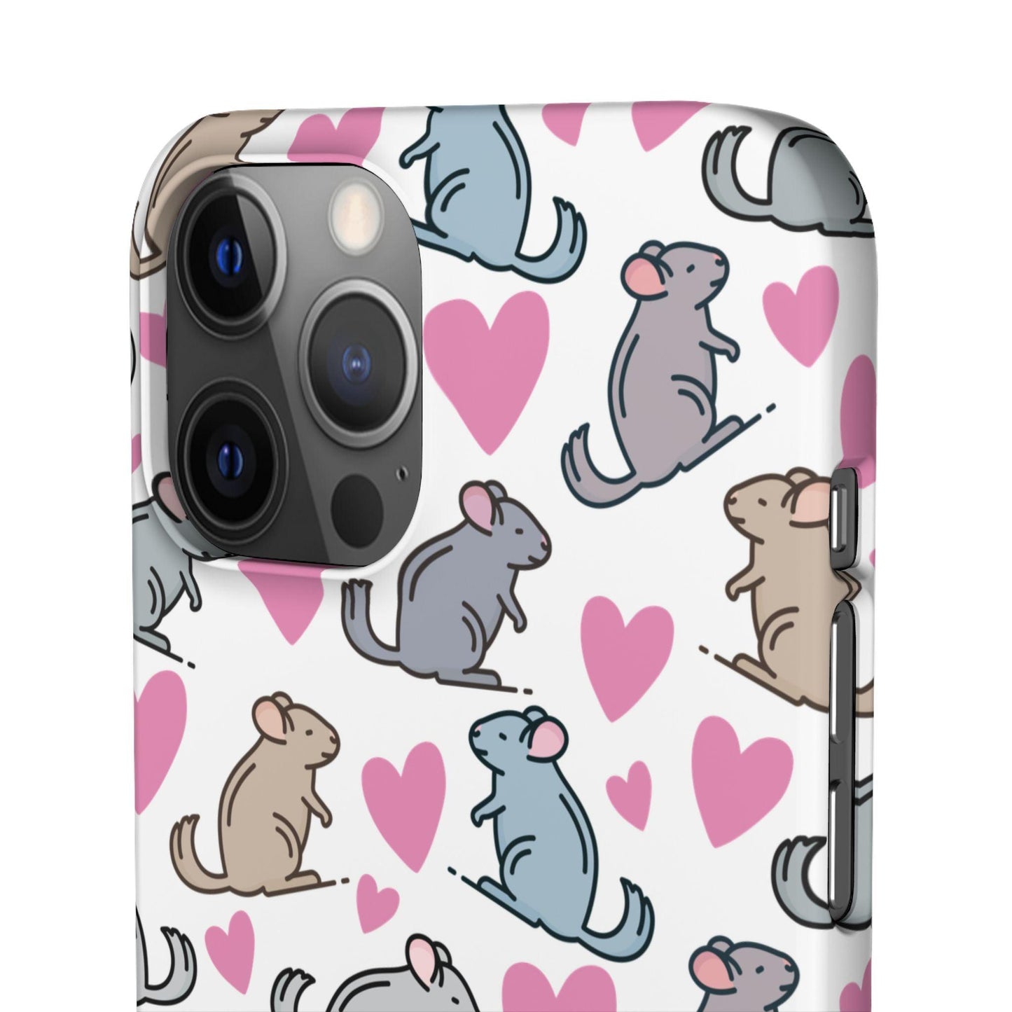Chinchilla Love Snap Phone Case