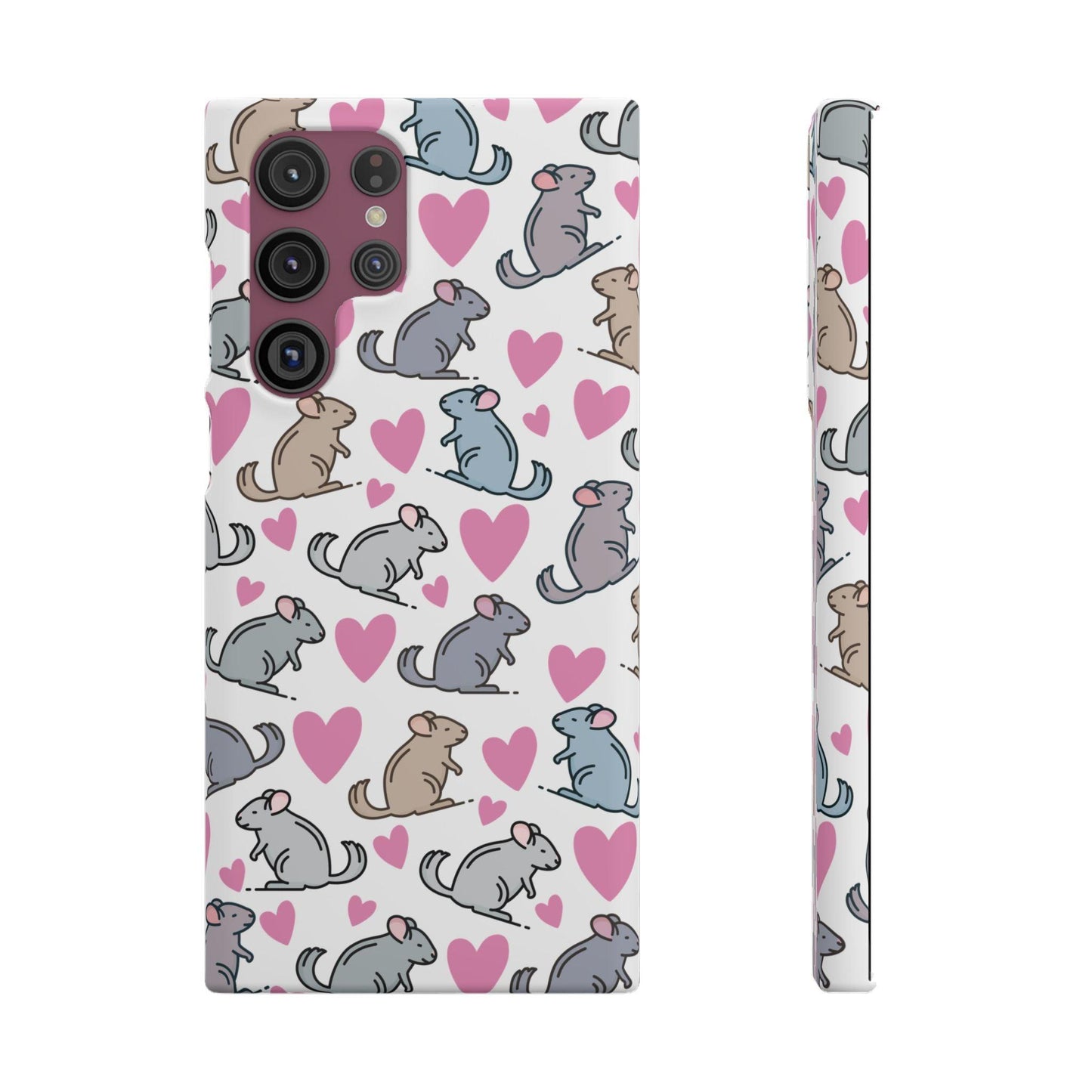 Chinchilla Love Snap Phone Case