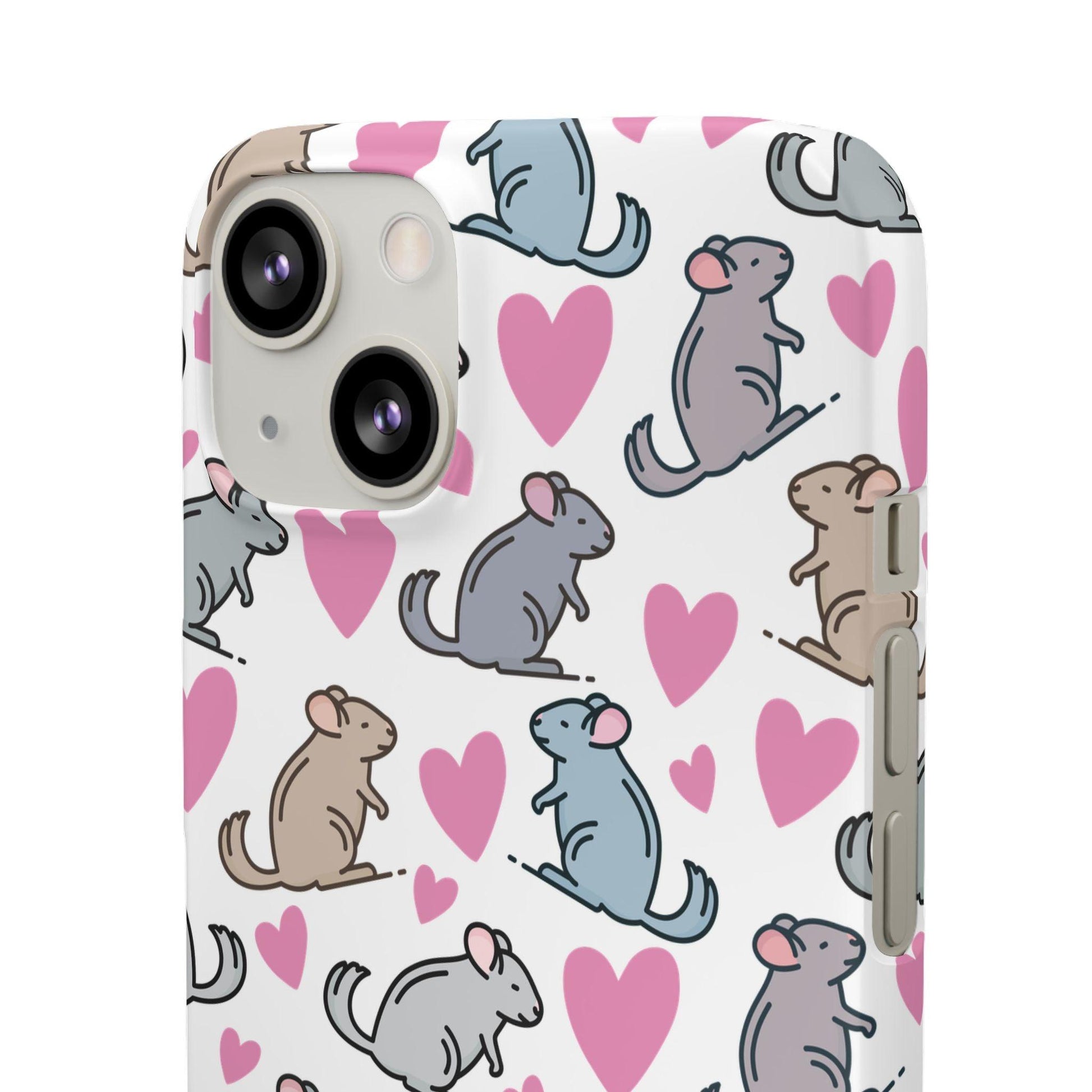 Chinchilla Love Snap Phone Case