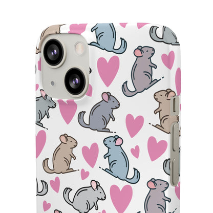 Chinchilla Love Snap Phone Case