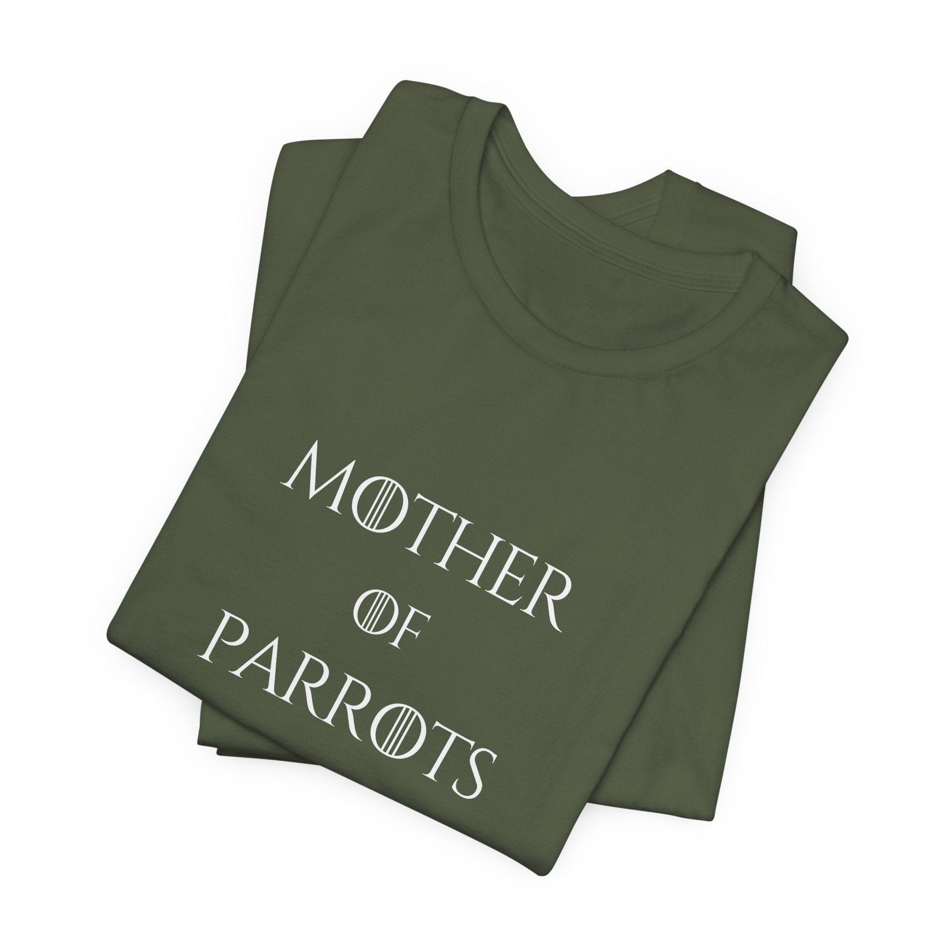 Mother of Parrots Premium TShirt - Perfect Gift for Cat Lovers