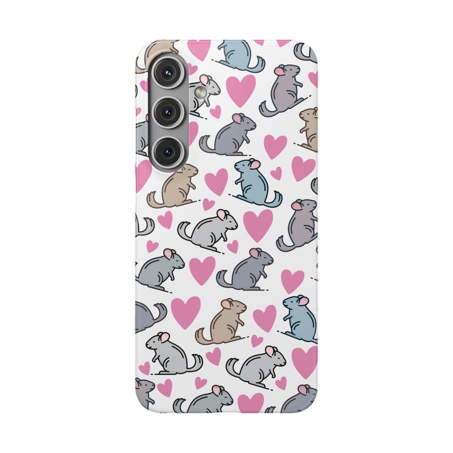 Chinchilla Love Snap Phone Case