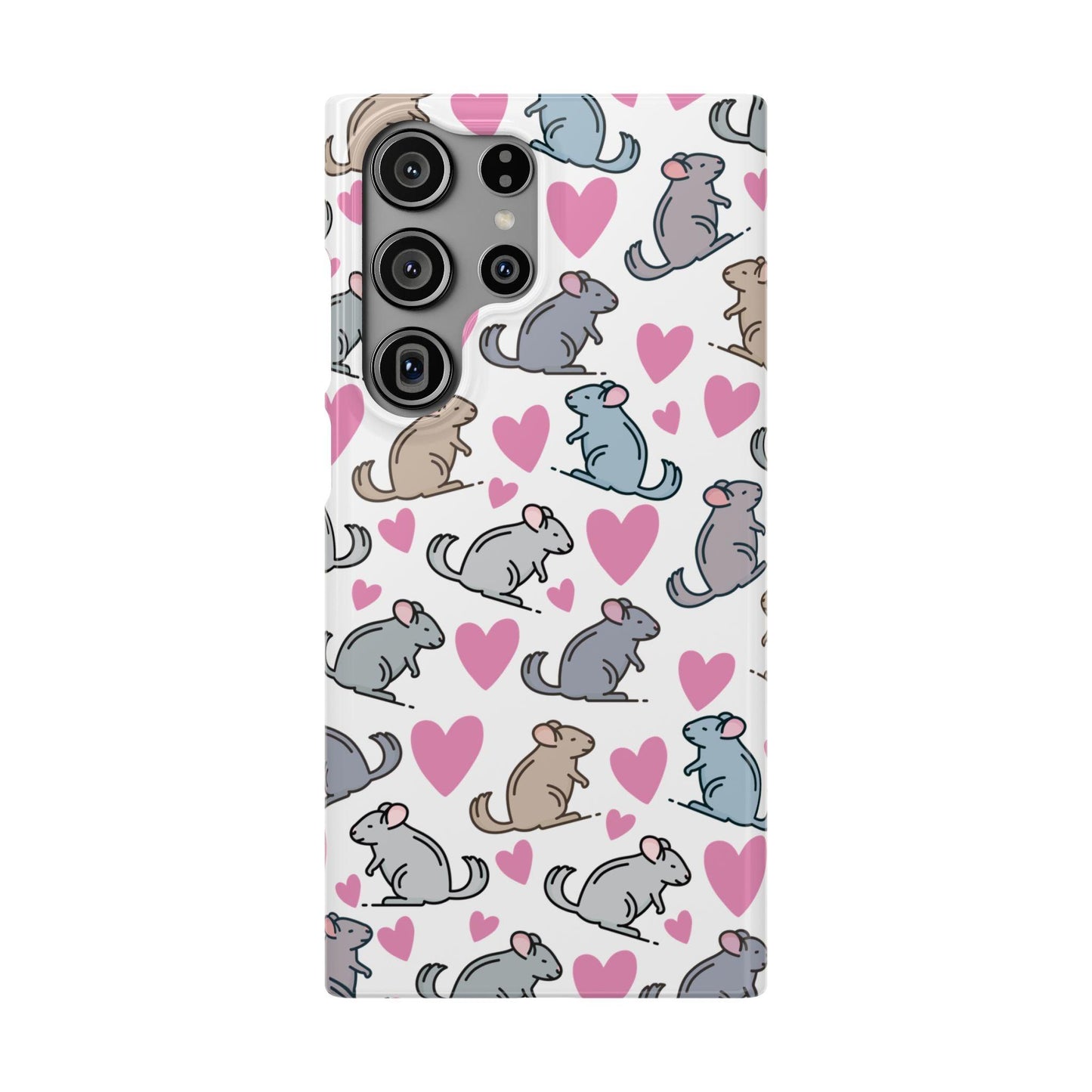 Chinchilla Love Snap Phone Case