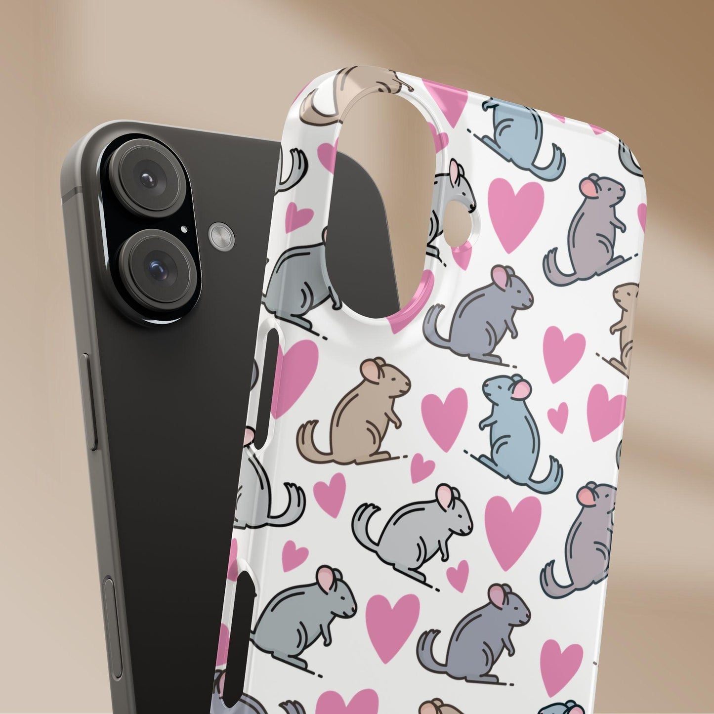 Chinchilla Love Snap Phone Case