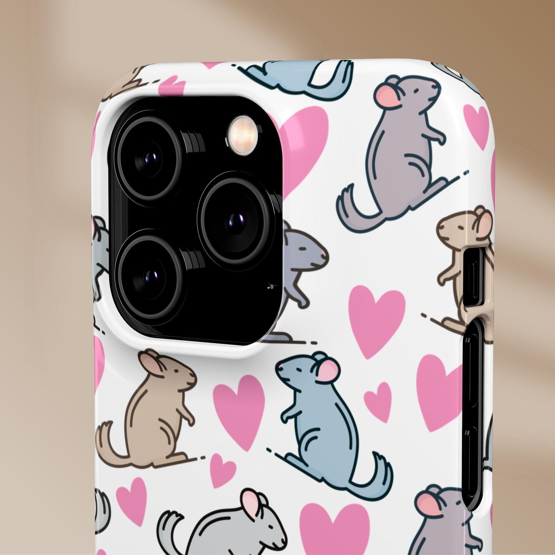 Chinchilla Love Snap Phone Case