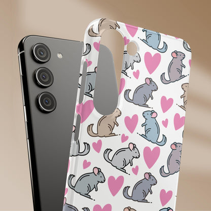 Chinchilla Love Snap Phone Case