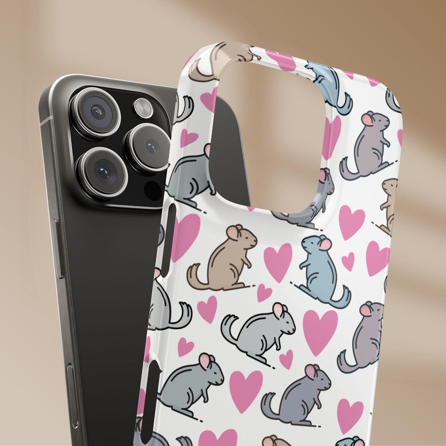 Chinchilla Love Snap Phone Case